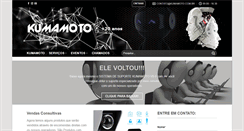 Desktop Screenshot of kumamoto.com.br